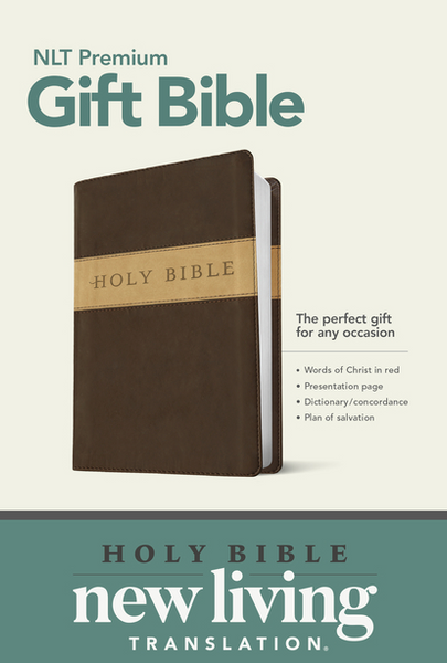 NLT Premium Gift Bible (Tan duotone)