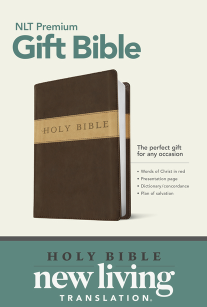 NLT Premium Gift Bible (Tan duotone)