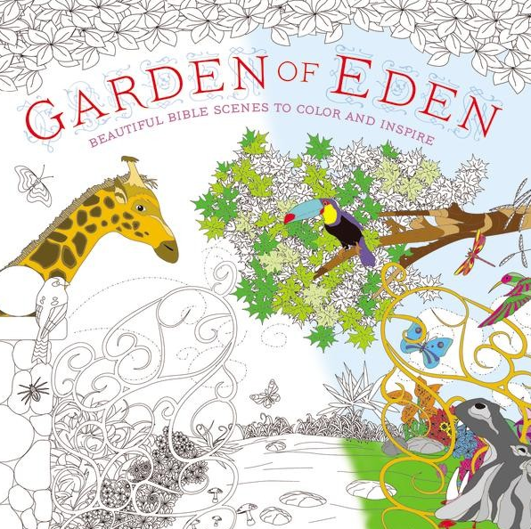 Garden of Eden Coloring Book: Beautiful Bible Scenes to Color and Inspire