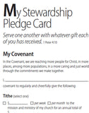 Pledge Commitment Card
