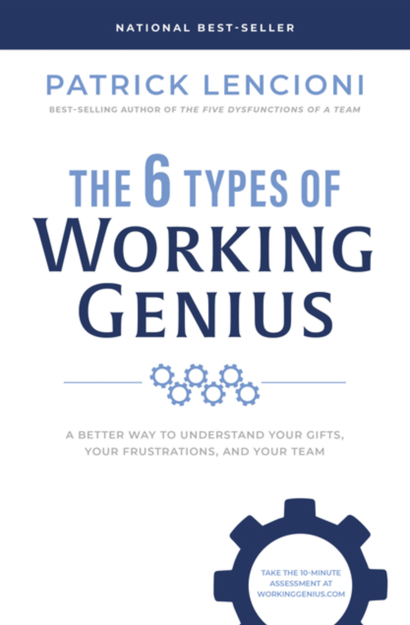 The 6 Types of Working Genius