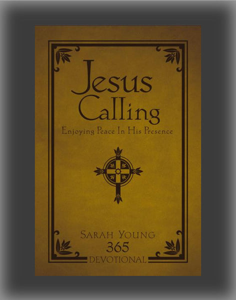 Jesus Calling: Enjoying Peace in His Presence (leatherbound)