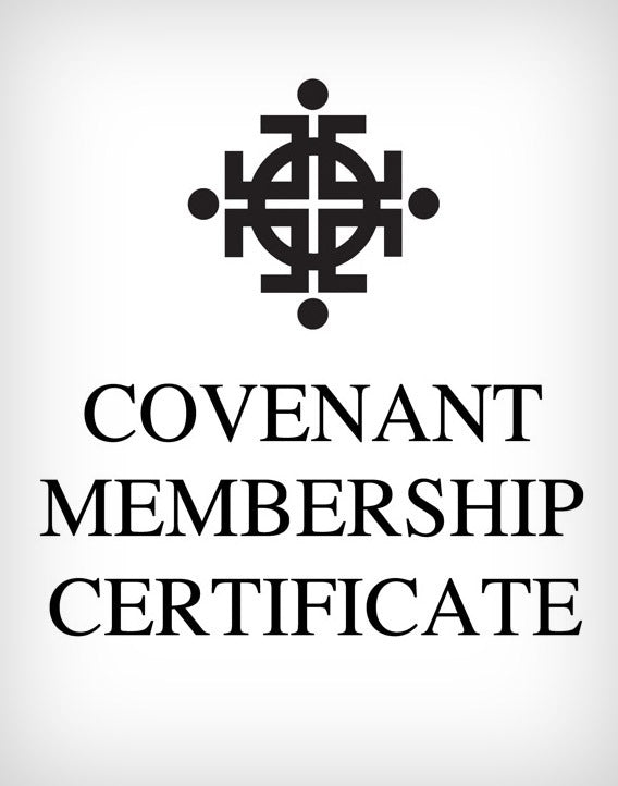 Covenant Membership Certificate